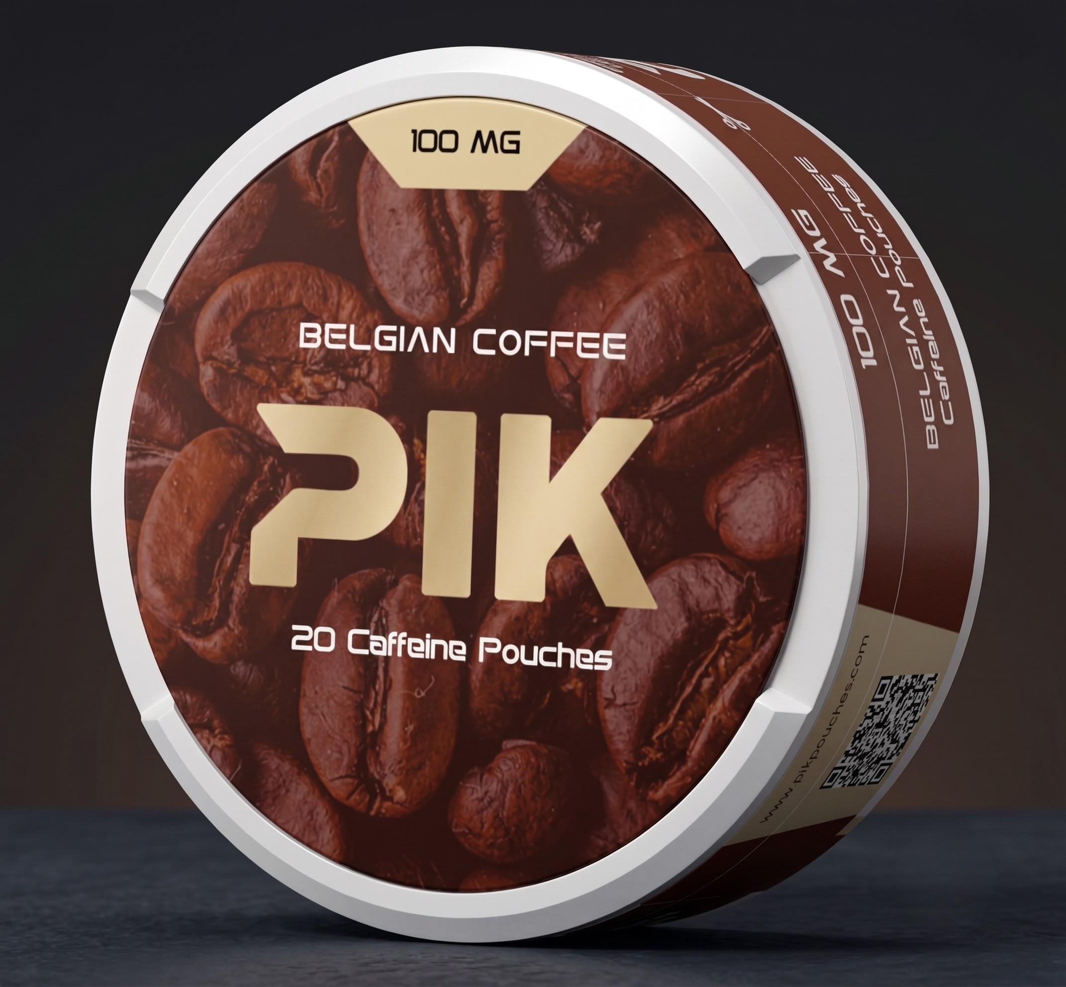 Belgian Coffee Caffeine Pouches