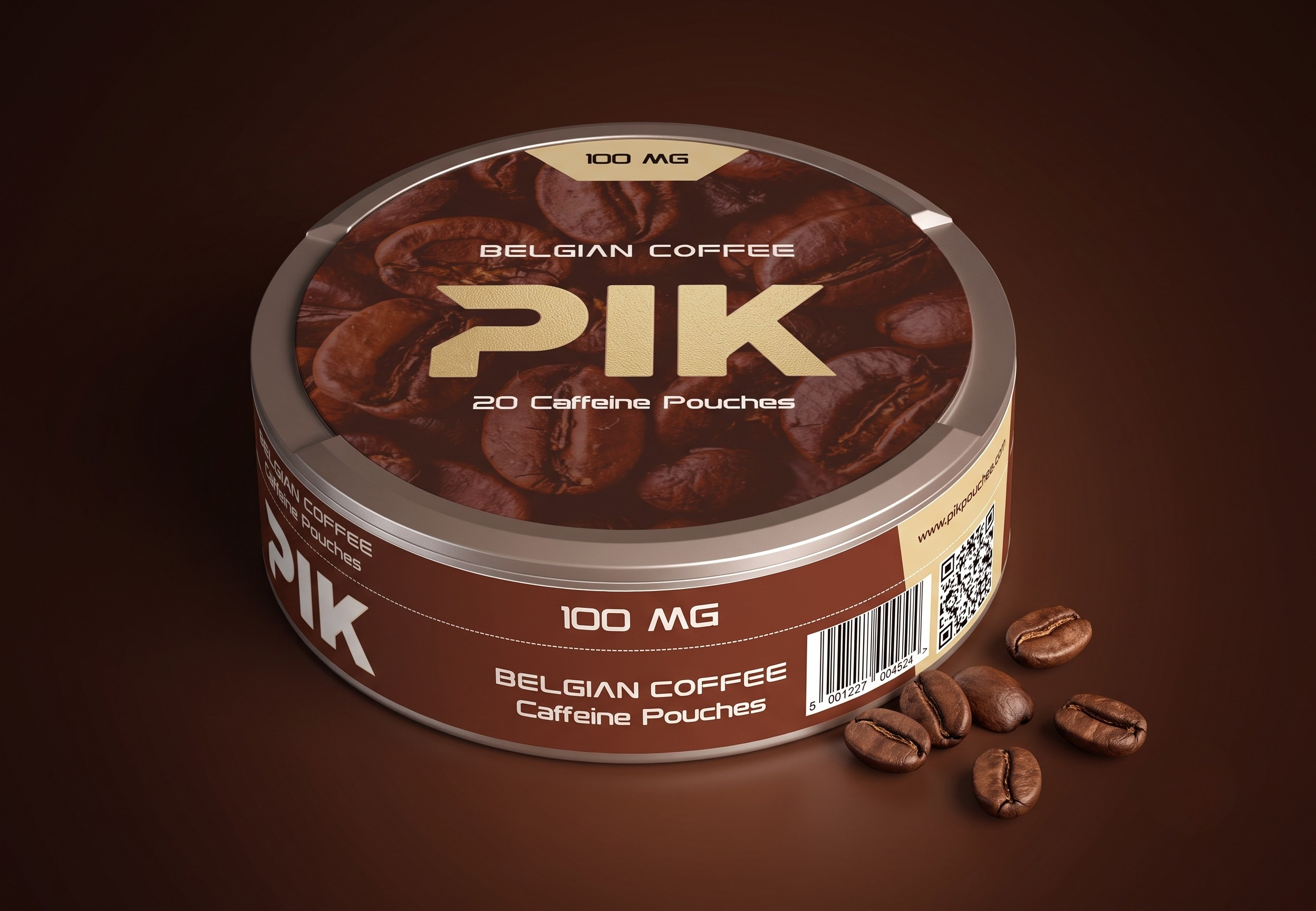 Belgian Coffee Caffeine Pouches