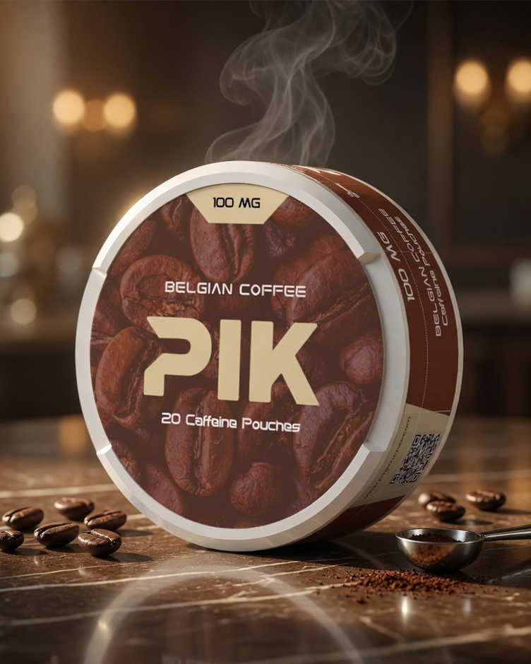 Belgian Coffee Caffeine Pouches